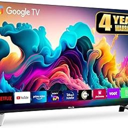 IBELL 80cm (32 inches) Frameless Google LED TV - Android 11.0, Smart Features, Crisp Display, Sleek Design (GTV32E, Black)-image-4