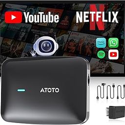 ATOTOMOVE Wireless Ai Box CarPlay Adapter with OBD2 Scanner, Car Video Streaming Plug & Play Carplay Box for iPhone & Android Auto with Ai ChatGPT, Supports YouTube, Netfilx, Dual WiFi, CB4B Upgraded-8