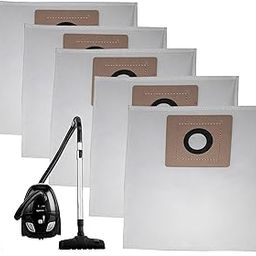RODAK AmazoBasic 1.5 L Vacuum Cleaner Compatible Set of 5 Dust Bags, Tear Resistant, 3-Ply Dust Bags Provides an Advanced Filtration on Micro-Level Compared to 2 Ply Paper Filters-image-93