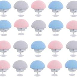 20pcs Mushroom Blanket Clip, Duvet Cover Clips, Non-Slip Cover Fixator Comforter Quilt Holder with One-Key Unlock for Blanket, Bed Sheet, Curtain, Socks, Mattress (Random Color)-image-19