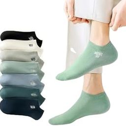 Socks For Men & Women Ankle Length, Low Cut Ankle Socks For Men, Made Up Of Pure Cotton Fabric, Comfortable, Breathable Fabric, Multicolored,7 Pair Days of the Week (Free Size)-picture-2