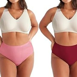 Absorbent Panties, Period Underwear for Women and Teens - Leakproof, Soft, Comfortable, Breathable Pack of 2-image-27