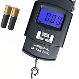 Zordik- Electonic Weight Machine- 50 KG | Hook Wait Machine For Luggage, Digital Weighing Scale Machine With LED Screen Portable weight machine for Home kitchen-picture-13