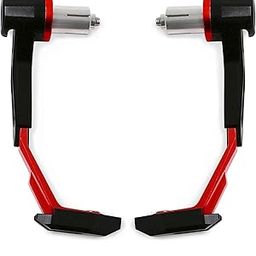 SGTB Handlebar Clutch Brake Levers Guard Hand Protector for Bikes Benelli 300 600 MT 15 MT 09 Triumph Speed Scrambler R15 V3 V4 Hero Xtreme Mavrick Enfield Interceptor Continental GT Red-28