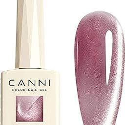 CANNI HEMA FREE Cat Eye Gel Nail Polish - Shimmer Velvet Series Nail Gel Polish Soak Off LED Nail Art Starter Manicure Salon DIY at Home (CE-8005, 9ml)-image-85
