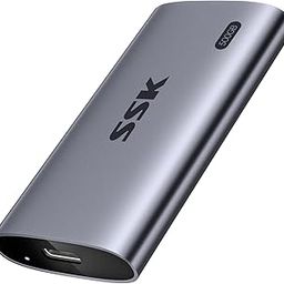 SSK Portable SSD 500GB, up to 2000MB/s External Solid State Drives, USB 3.2 Gen2X2 NVMe SSD External Hard Drive, Ultra Low Power Consumption for iPhone 15/ MacBook/Pro/OTG Phone/Laptops-22