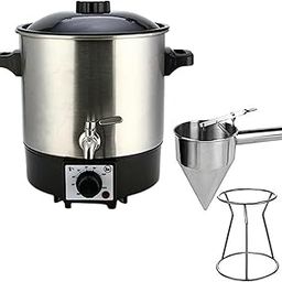 AuraDecor Heavy Duty Wax Melter 16 LTR Capacity Available with Wax Pouring Funnel || Candle Making || DIY || Wax Melter || Presto Pot Body Wax Melter for Candle Making (with Wax Pouring Funnel)-image-69