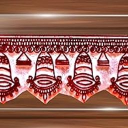 LIPIKA Mehandi Flower Boder Henna Designs figure stencil Tools for your beautiful moments. It gives you best finishing in short Time on your hands and feet (1 Piece: Size: 2.3x5 Inch)-picture-43