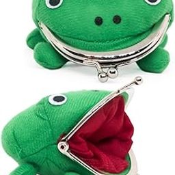 Ninja Anime Cosplay Wallet for Men and Women, Cosplay Coin Purse Pouch Anime Green Frog Wallet with Lock (Small)-picture-16