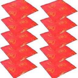 GRIRIW Wedding Table Cloths 10pcs Red Dragon and Phoenix Decorative Table Cover for Catering-image-62