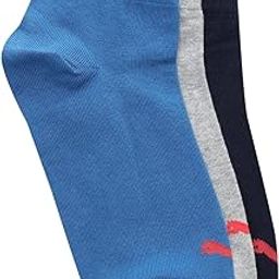 Cotton Blend Unisex Quarter Quarter Length Socks Pack Of 3-image-9