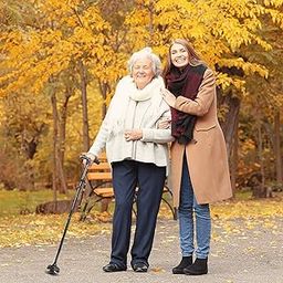 Ngel Portable Aluminium Alloy Handle Dependable Professional LED Light Folding Walking Stick For Old Gentleman, walking sticks for old people, walking stick for old women, stick for old man walking-picture-6