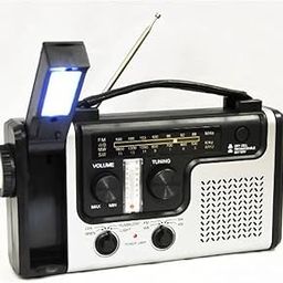 topAlert Emergency Solar Hand Crank Dynamo AM/FM/NOAA Weather Radio, Flashlight, Reading LED Light, Cell Phone Charger w/ USB adaptor-23