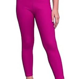 LYCOT Plain Multipurpose Swim Full Tights for Girls Activewear-image-53