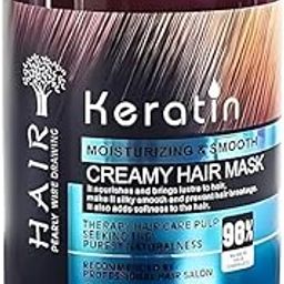 BLUSET Professional Keratin Cream Hair Mask-Floral, Moisturizing & Smoothing For Dry Damaged (800 Gm),1 Count-image-13