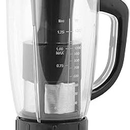 Rugged Pro Juicer Jar for Mixer Grinder Juicer Jar with Fruit Filter ABS Plastic Capacity 1500ML Plastic, Black-24