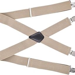 Casual Men Suspenders Elastic Straps Comfortable Trousers Suspender Adults Khaki |Clothing Shoes & Accessories | Mens Accessories | Suspenders Braces-picture-21