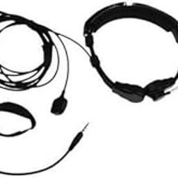 MERISHOPP®2x3.5mm Throat Viberate Mic Adjustable Neckband Headphone for Phones/Gaming|Cell Phones & Accessories | Cell Phone Accessories | Headsets-image-70