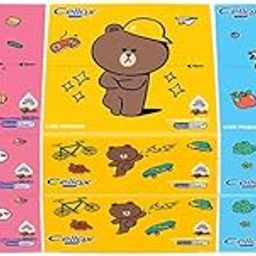 Cellox Purify Line Friends Edition Facial Tissue, 2-Ply, 10 Sheets, Pack of 6-picture-28