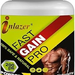 INLAZER Weight Gain Powder For Help Promote Good Health & Power Build And Healthy Body Gain Without Fat Reduces Muscle Breakdown | Ayurvedic Weight Gainer Supplement-12