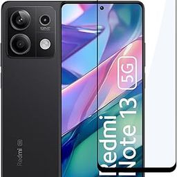 CEDO Tempered Glass for Redmi Note 13 (5G) | Screen Protector Full HD Quality Tempered Glass Anti-Scratch Edge to Edge Coverage with Easy Installation Kit (Black)-image-16