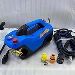 Asian Pumps & Machineries 2400 watt Portable High Pressure Washer for Bike, Car, Home Cleaning Purpose 180-250 Bar, Hose 8 Mtr Self Priming with Pressure Control Knob-8