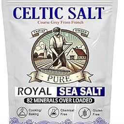 Premium Celtic Sea Salt 920gm – Natural, Unrefined, Mineral-Rich Pure Sea Salt for Cooking, Baking, Seasoning & Health – Non-GMO, Gluten-Free, Kosher Certified-16
