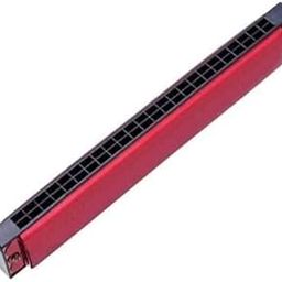 Collectivemed Mouth organ Harmonica (RED-24HOLES)-picture-21