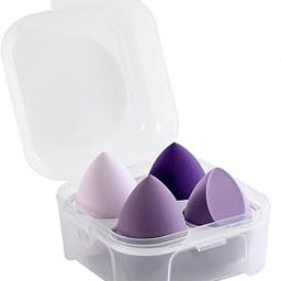 FUBIX Beauty Blender ultra soft sponge pack of 4 with box (multicolor)-image-13