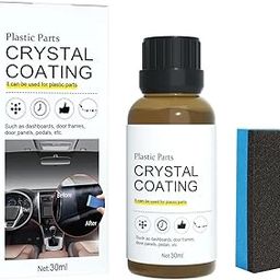 GORINICS Crystal Coating for Car and Bike Plastic Parts | 30ml PVC Restorer and Revitalizing Coating Agent | Maintenance Dashboard Plastic Cleaner Polish Shining | Pack of 1-image-71