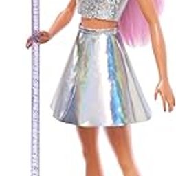 Barbie® Pop Star Doll Dressed in Iridescent Skirt with Microphone and Pink Hair, Gift for 3 to 7 Year Olds​-image-47