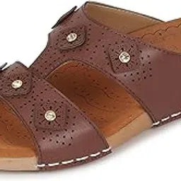 ortho joy doctor Slipper for women Fancy || Orthopedic Women's Slipper || Comfortable Regular Wear slippers For Women-picture-1