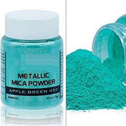 53ARTS® Metallic Mica Powder 15Gms Apple Green-picture-27