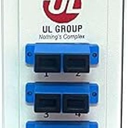 6 Port LIU Fully Loaded AR Tapes Din Rail Mount Fiber Distribution Box, Din Rail Mount Multi Mode Fiber Patch Panel 6 Port SC/UPC-26