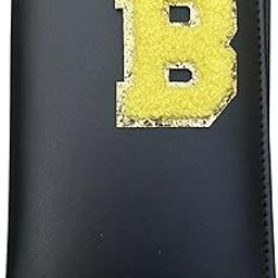M.F.H Light Blue Passport Cover | Travel Accessories Organizer with Name Initials- Random Colour | for Men & Women | Vegan Leather Passport Holder | Passport Cover with Card Slots| Initial Letter (B)-14