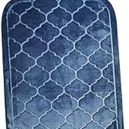 MYADDICTION Praying Rug with Tassel Portable Soft 65Cmx115cm for Party Living Room Blue-image-58