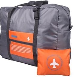 Foldable Happy Flight Travel Luggage Water Resistant Easy Carry Bag - Multi Color-image-16