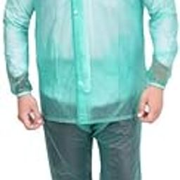 Rainfighter Men/Boy's PVC Top with Bottom Raincoat With Detachable Hood-picture-39