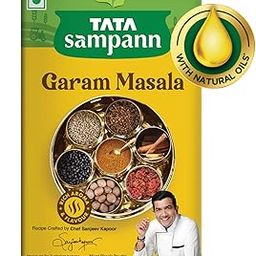 Tata Sampann Garam Masala Powder with Natural Oils, 100g, Crafted by Chef Sanjeev Kapoor, With Chef’s Exclusive Tip, Rich Aroma & Flavour-30