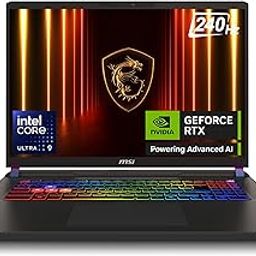 MSI Vector 17, Intel Series 2 Core Ultra 9 275HX, 43cm QHD+ 240Hz Gaming Laptop (32GB/2TB NVMe SSD/Windows 11 Home/NVIDIA GeForce RTX 5070 Ti, GDDR7 12GB/Cosmos Gray/3Kg) A2XWHG-206IN-image-36