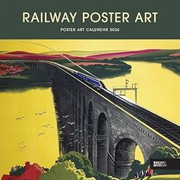 Carousel Worldwide, Railway Poster Art 2026 Square Wall Calendar-image-27