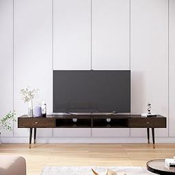 Bniture TV Unit for Living Room, Bedroom Unit Cabinet Ideal for TV Upto 30 to 52" (Flower Wenge)-picture-30