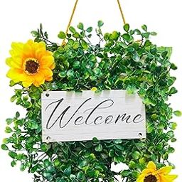Akaar Decor's Diverse Wall Hangings | Decorative Wall Art MDF Wooden Wall Hanger for Living Room | Bedroom | Office | Gift | Wall Hanging for Home Decoration (Welcome_Sunflower)-image-108