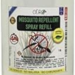 CERO ® Herbal 100% Natural Mosquito Repellent Sprey REFILL LIQUID (1lit)-image-67
