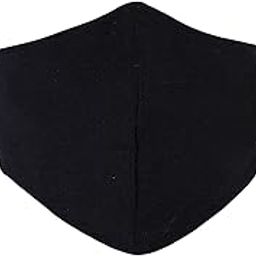RK TRENDS Black Cotton Face Mask Reusable: Super Soft Washable Cover for Protection against Dust and Airborne Particles for Men/Women/Unisex Adults.-picture-15