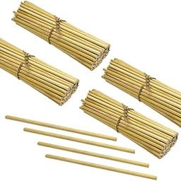 BITONA® Bamboo Sticks Wooden Sticks for Craft Work and School Project Making ( 50 Sticks) 9 inches-image-11