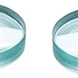 ERH India 2 Pcs Concave Lens Diameter-50 mm Focal Length 100 cm for Microscopes, Telescopes, Magnifying Glasses etc.-0