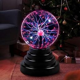 BHUMIKET MART Plasma Ball Light Lamp Static Electricity Globe Electric Lightning Ball Lightning Novelty Light Magic Plasma Lamp Touch Sensitive USB Powered Amazing Gift for Partie Birthday and Holiday-image-31