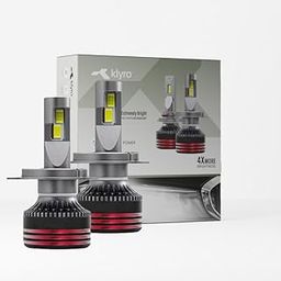 klyro 140W H4/H19 LED Car Headlight Bulbs | 14000LM 8000K Cool White | ETI Chip | 5G Fan Cooling | Plug & Play | IP68 Waterproof | (Pack of 2)-picture-19