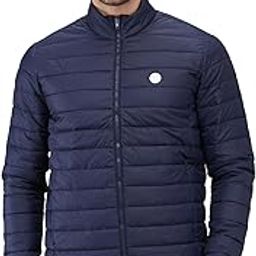 Men Regular Fit Solid Pattern Pure Polyester High Neck Full Sleeve Casual Jacket-image-40
